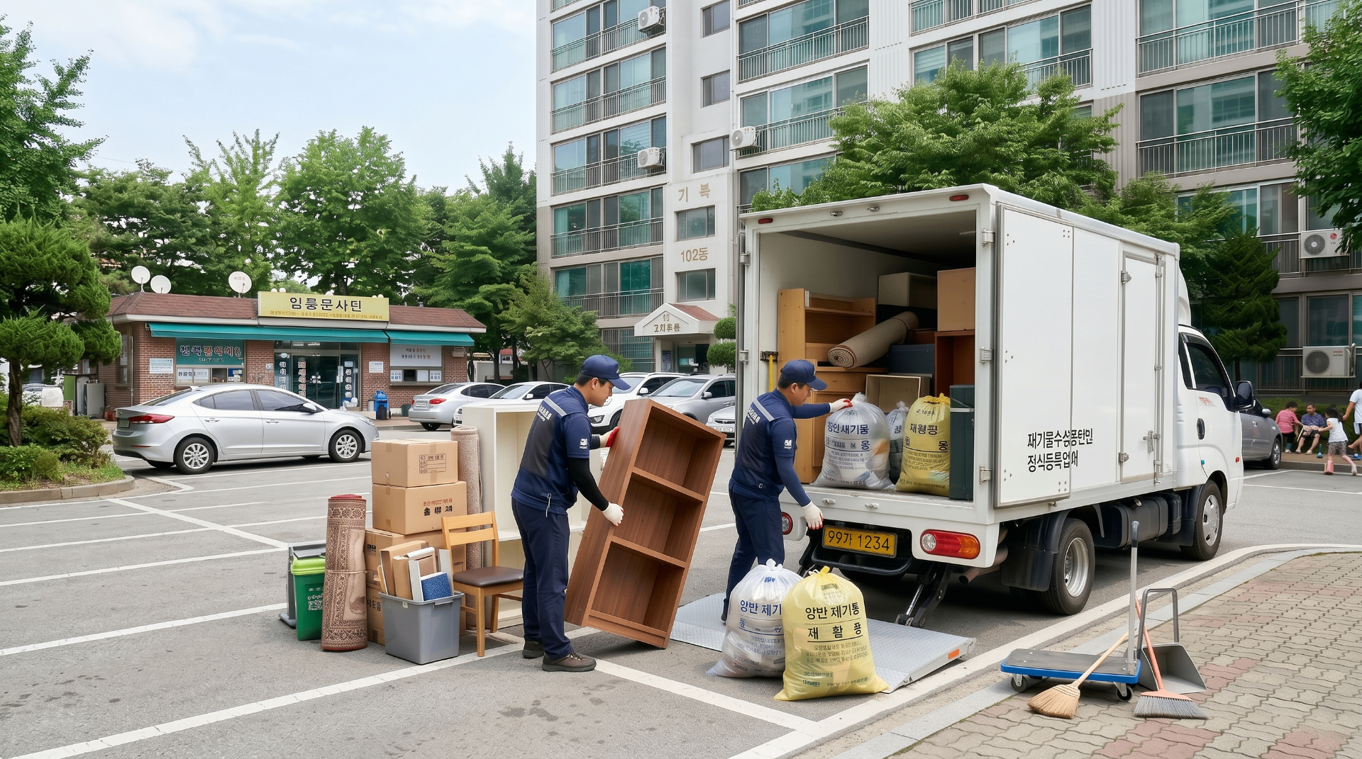 합법 수거·처리되는 폐기물
